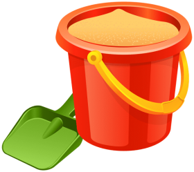 Download sand pail and shovel png.