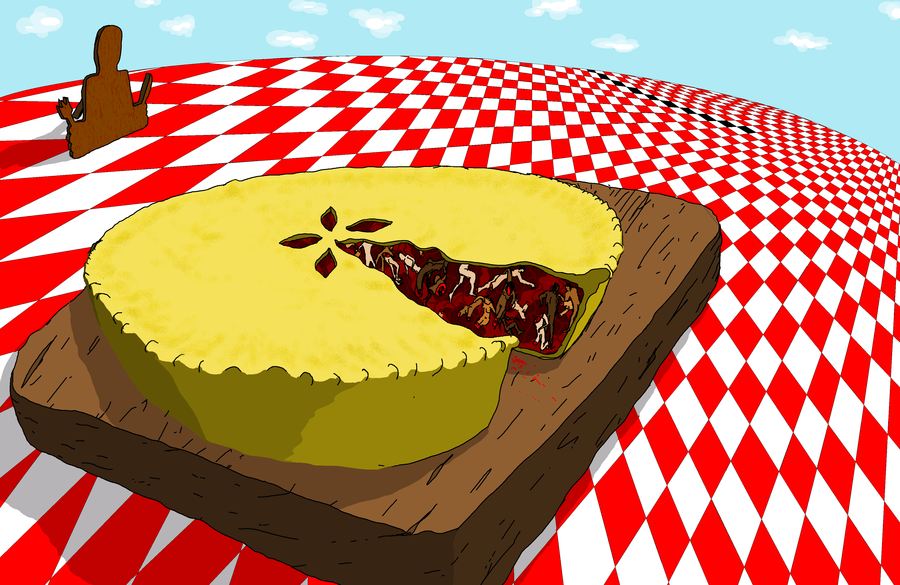 Sand Pie by MSpaintdog on DeviantArt.