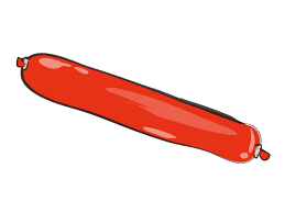 Sausage clip art.