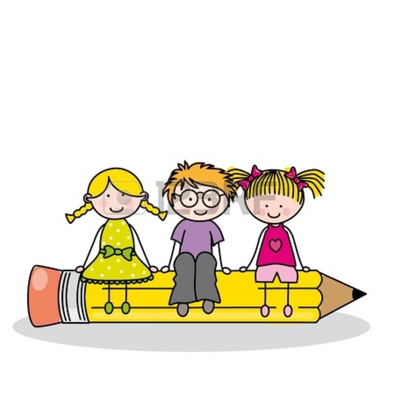 School Writing Clipart.