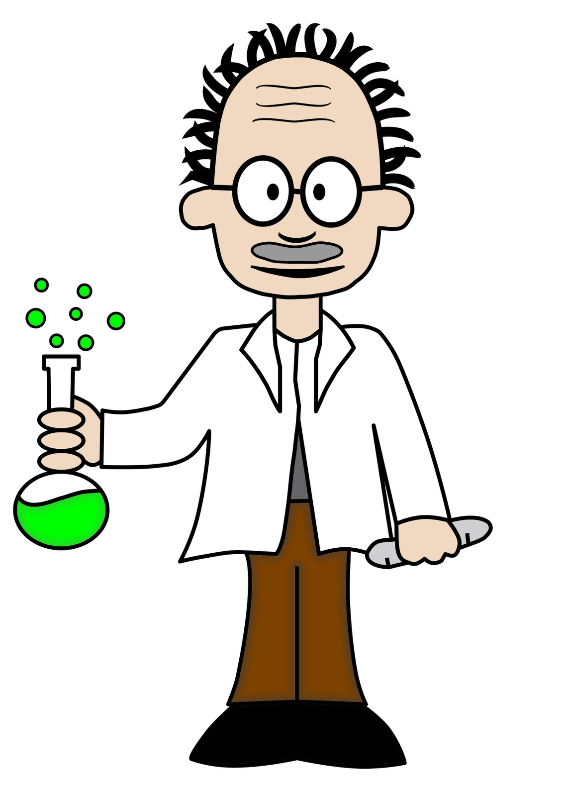 Cartoon Science Scientist Clip art.