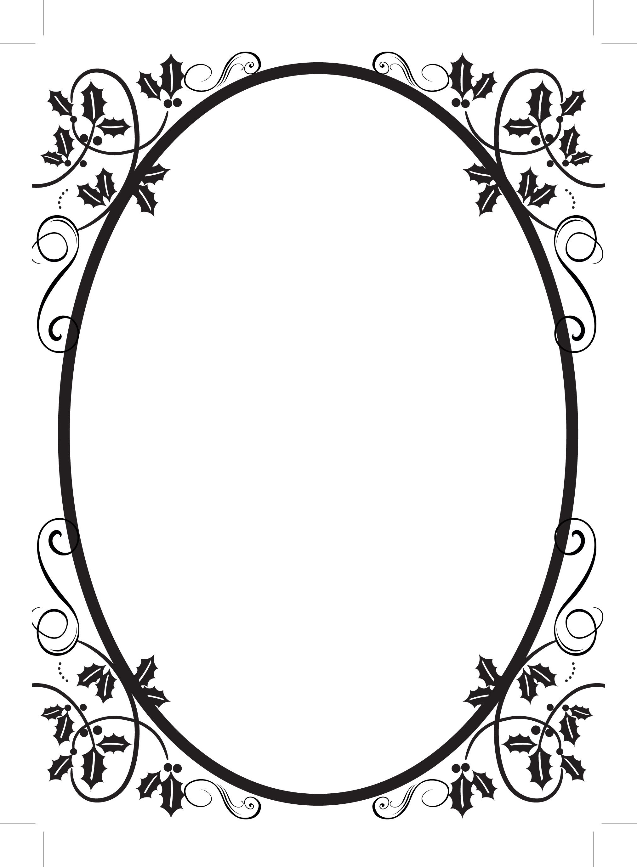 Scroll Clipart Border.