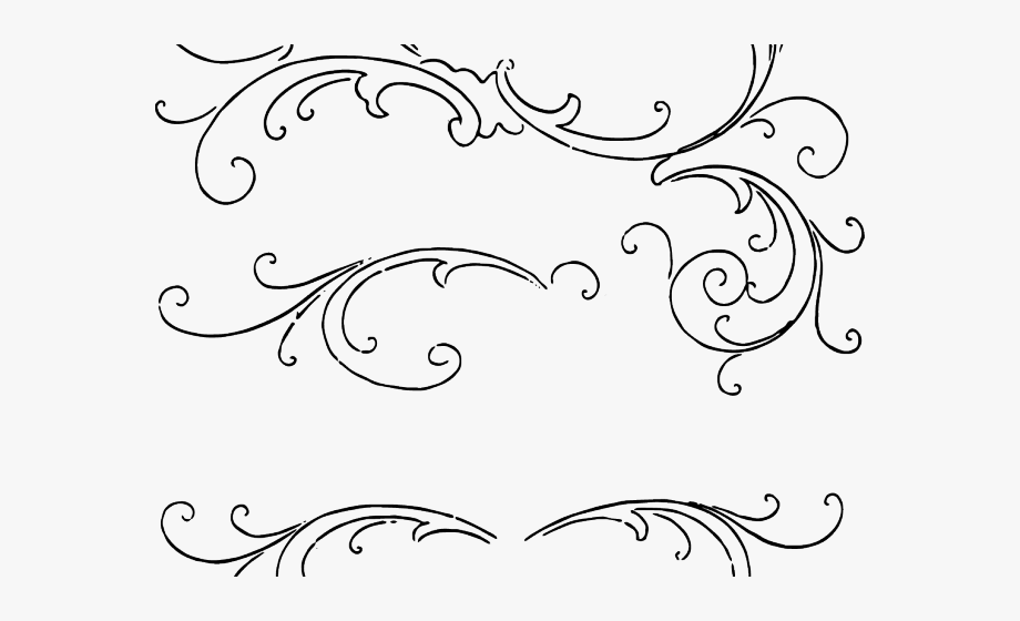 Scroll Border Clipart.