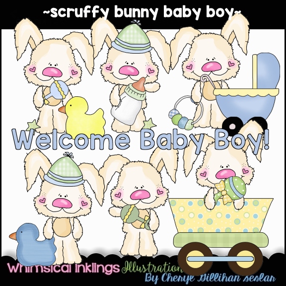 Scruffy BunnyBaby Girl [Cheryl Seslar Designs].