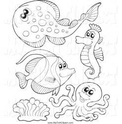 Similiar Black And White Sea Animals Keywords.