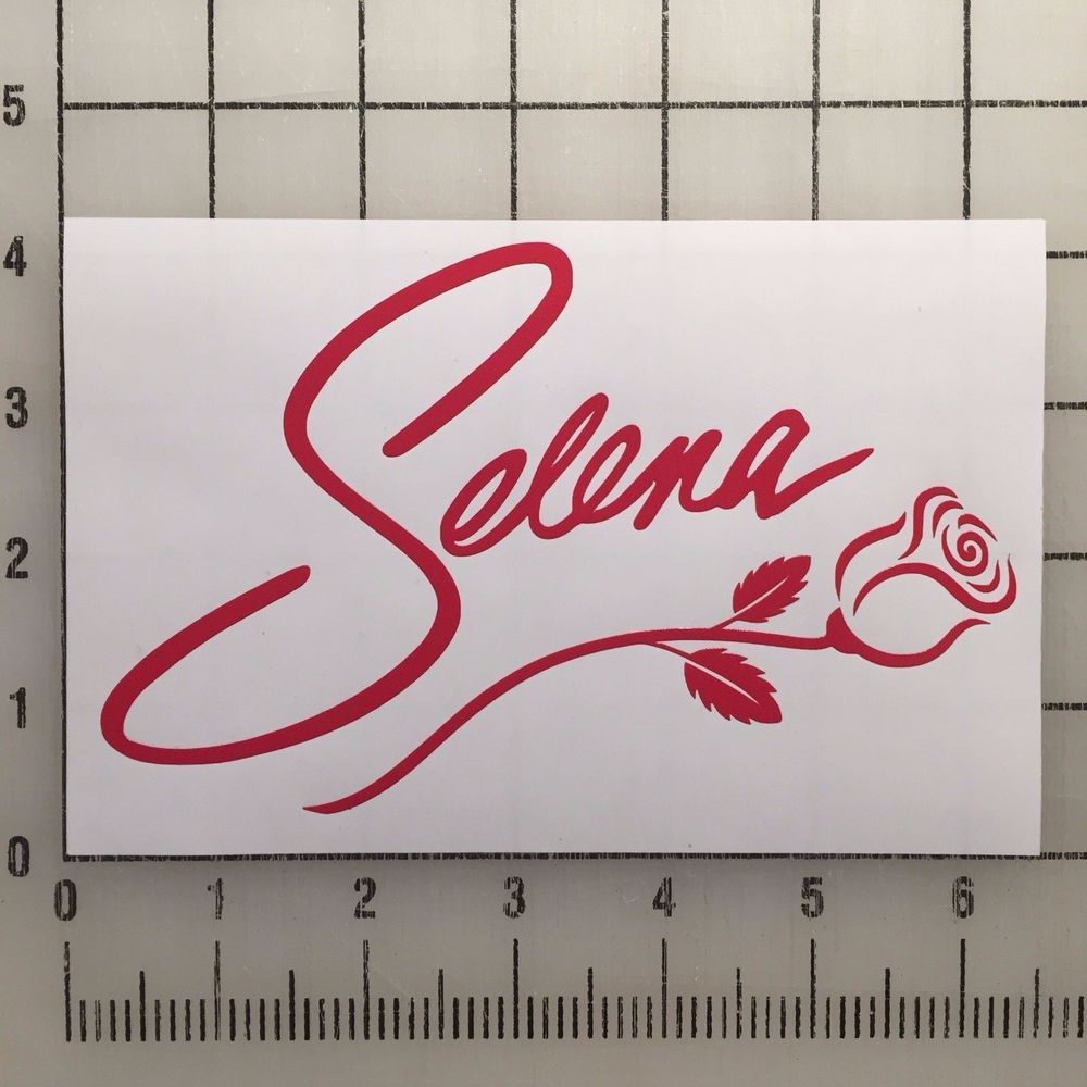 Selena Quintanilla Vinyl Decal Sticker 6\