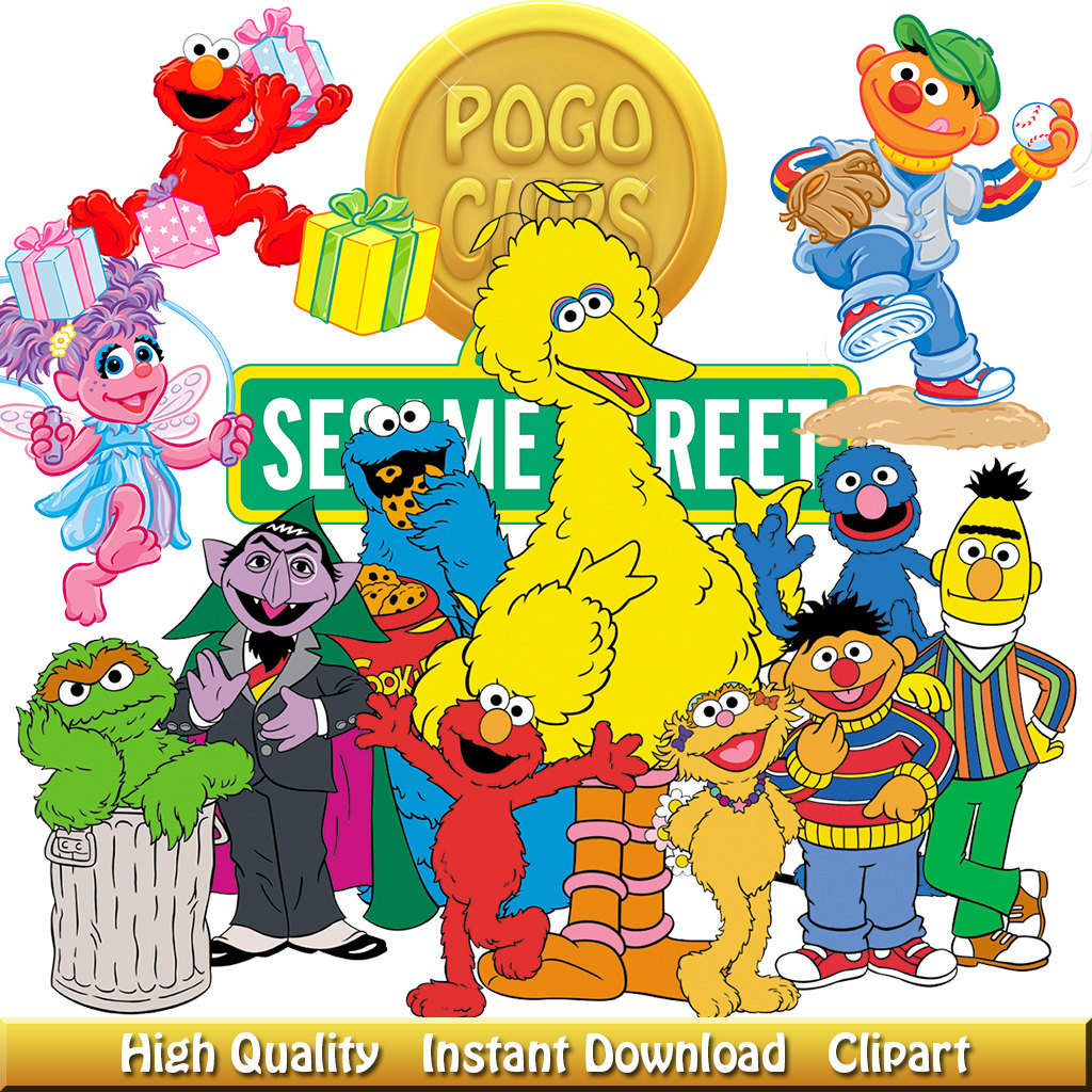 Sesame Street Characters Printable Picture