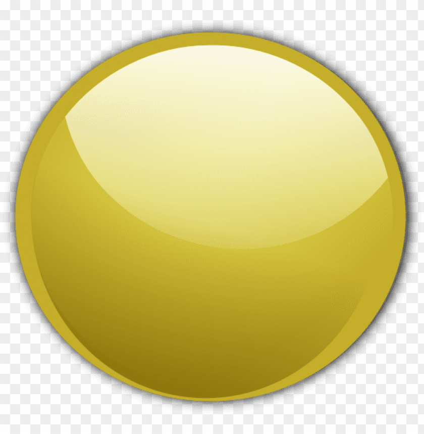 gold shiny button png PNG image with transparent background.