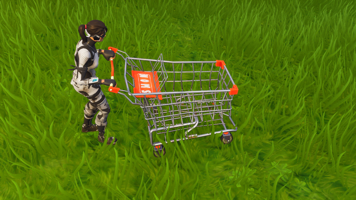 How to use the Fortnite shopping cart.