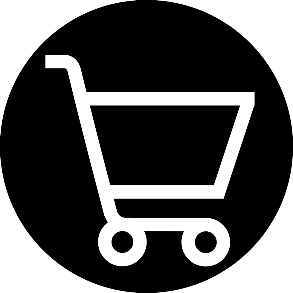 White Shopping Cart Icon Png #13540.