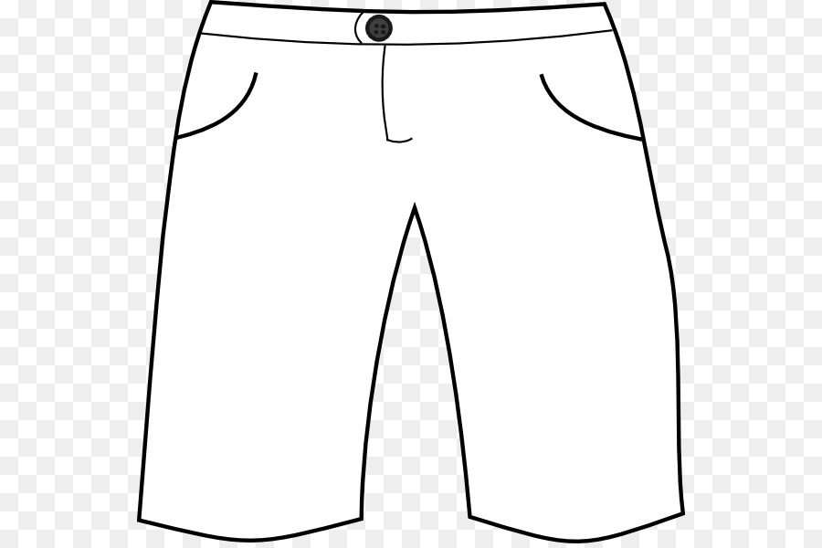 Shorts clipart pants line.