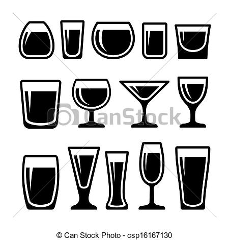 Shot Glass Clip Art.