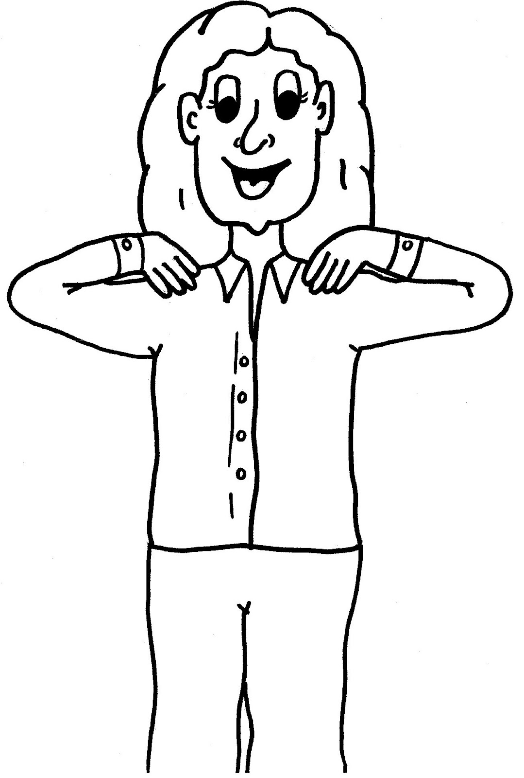 Shoulder Clipart.