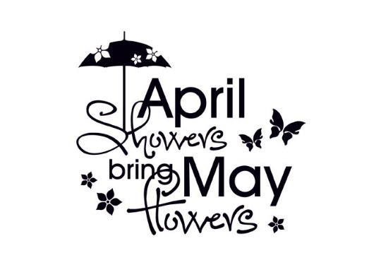 Clipart april showers bring may flowers.