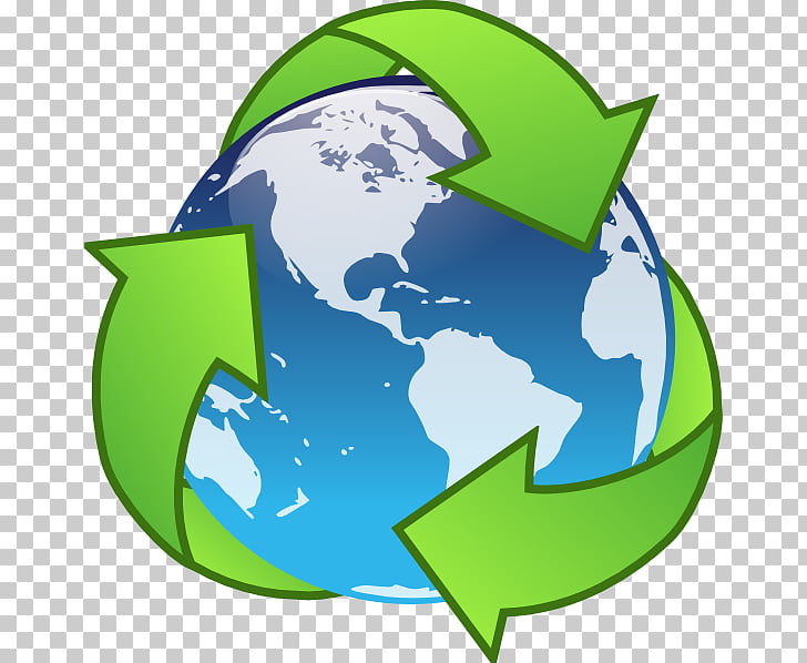 Símbolo de reciclaje de la tierra, ahorro s PNG Clipart.