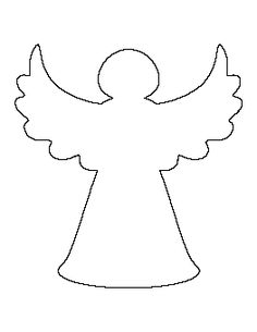 Angel clipart outline, Angel outline Transparent FREE for.