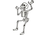 Skeleton Clipart Images.