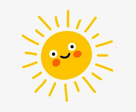 Yellow Cartoon Smiley Face Sun PNG, Clipart, Cartoon.