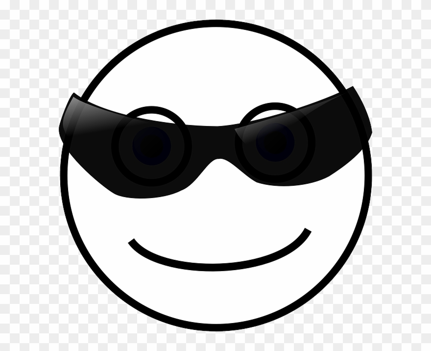 Free Vector Graphic Smiley Face Sun Sunglasses Free.