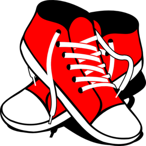 Sneakers Clip Art at Clker.com.