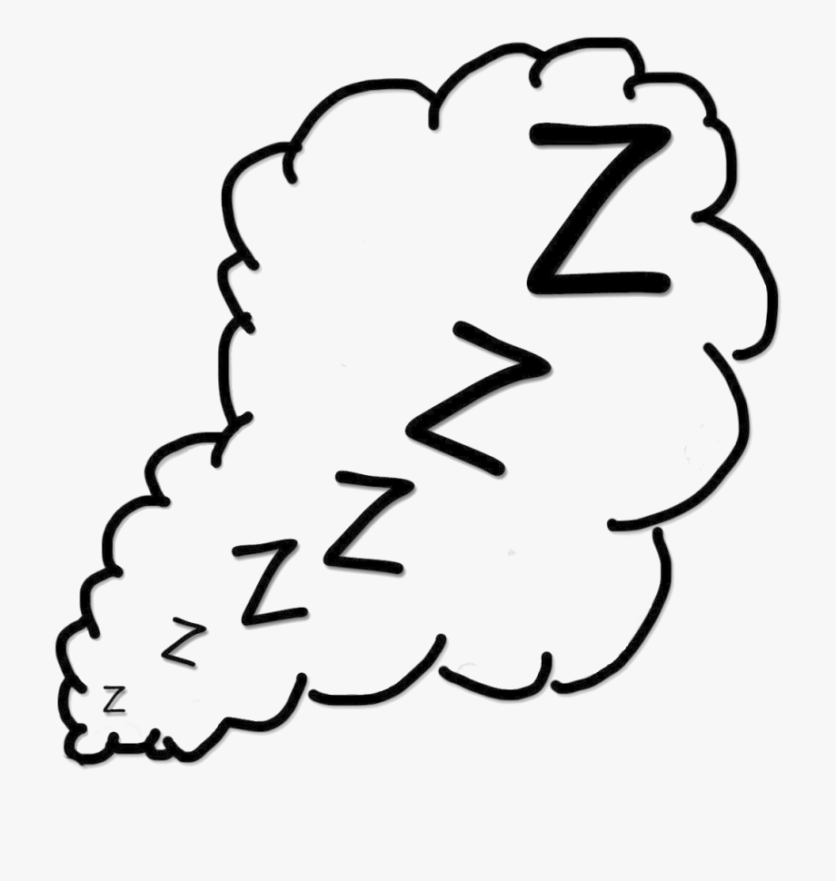 Snoring Png Transparent Image.