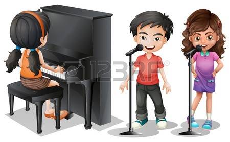 Boy Sing A Song Clipart Stock Photos & Pictures. Royalty Free Boy.