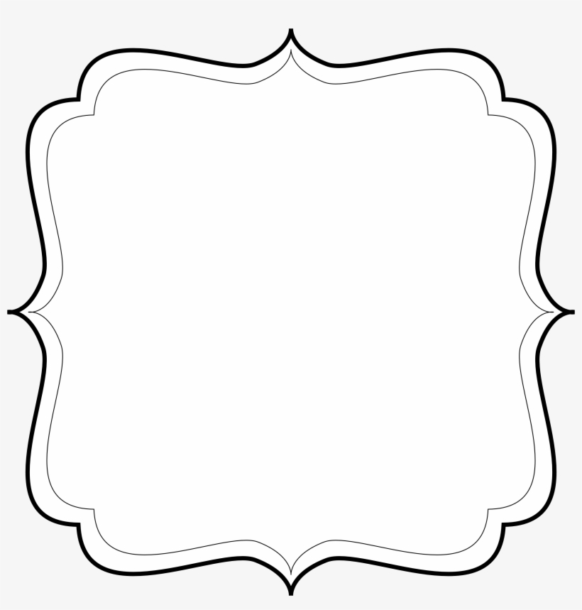 White Png Label With No Background & Free White Label With.