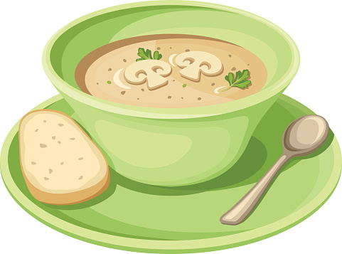 Plate soup clipart explore pictures.