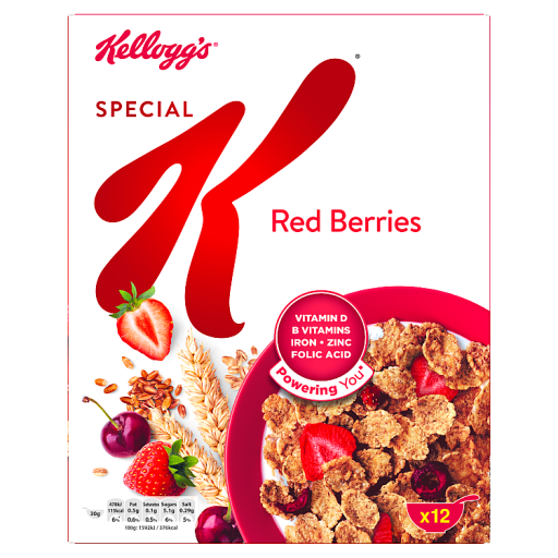 Kellogg\'s Special K Red Berries Cereal 360g.