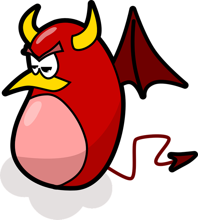 Free vector graphic: Devil, Fiend, Demon, Deuce, Heck.