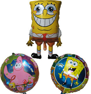 Details about 3PCES SPONGEBOB SQUAREPANTS PATRICK STAR MR.KRAB BALLOON  BIRTHDAY PARTY GIFT TOY.