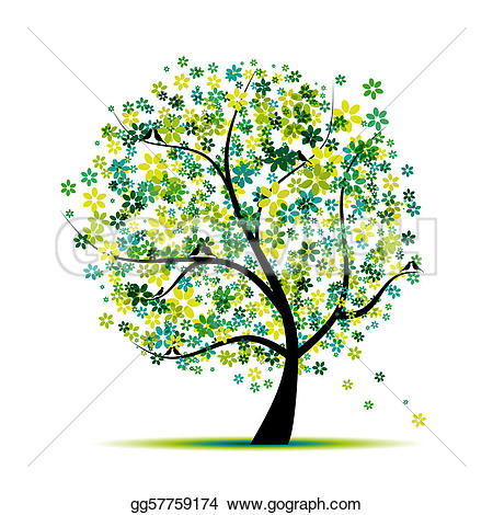 Spring Tree Clip Art.