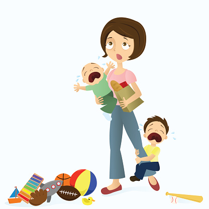 Free Stressed Mother Cliparts, Download Free Clip Art, Free.