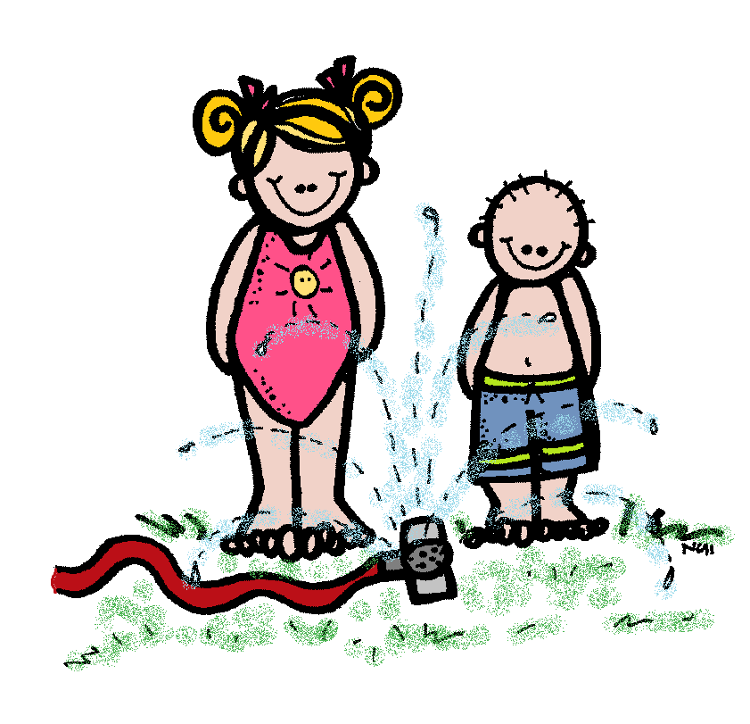 Summer Water Fun Clipart.