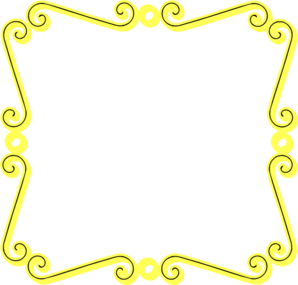 Yellow Scroll Border Clip Art at Clker.com.