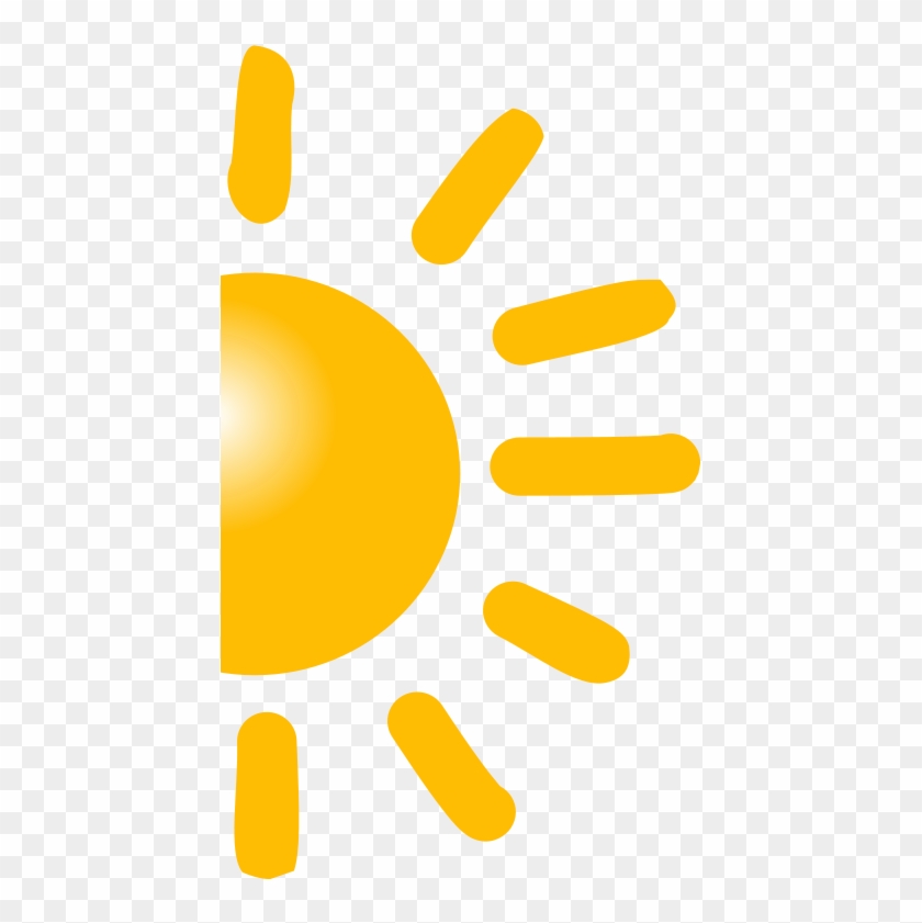 Half Sun Clipart Png, Transparent Png.