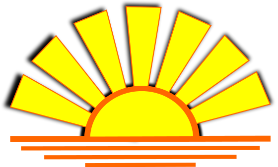 Sundown Clipart.