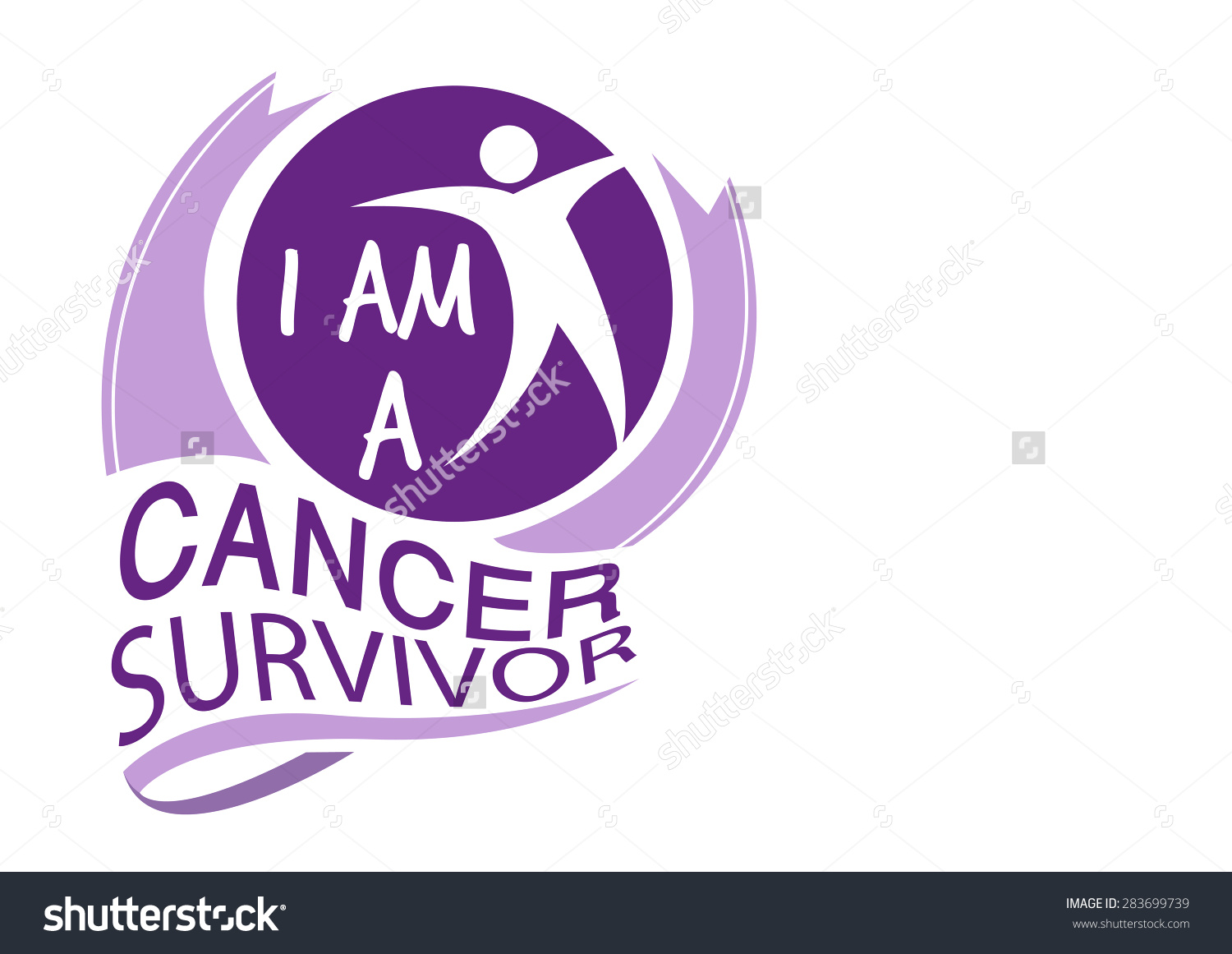 Cancer survivor clip art.