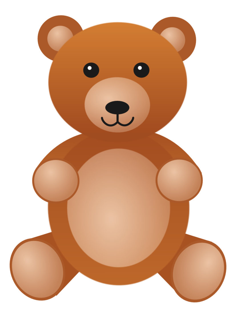 Clip Art Teddy Bear.