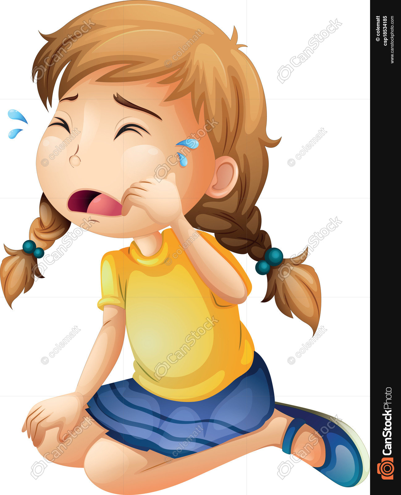 Girl crying clipart 6 » Clipart Station.