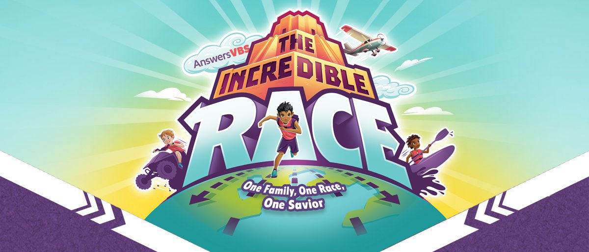 VBS 2019 Theme: The Incredible Race.