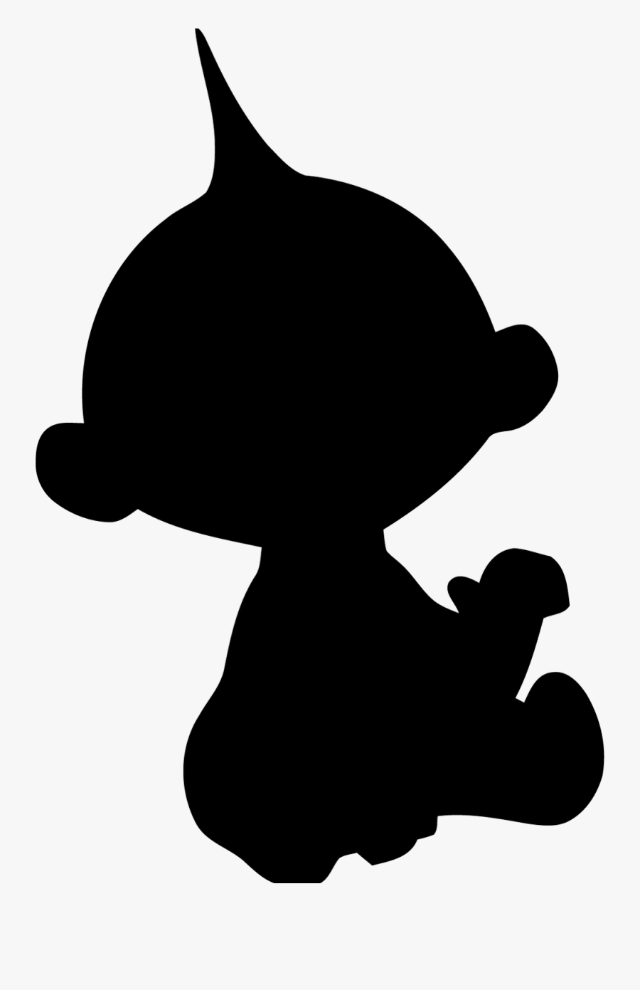 Jack Jack Incredibles Silhouette , Free Transparent Clipart.