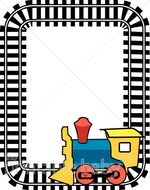 Train Ticket Template Clipart.