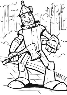 Tin Man Clip Art.