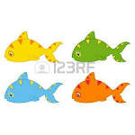 Small fish clipart.