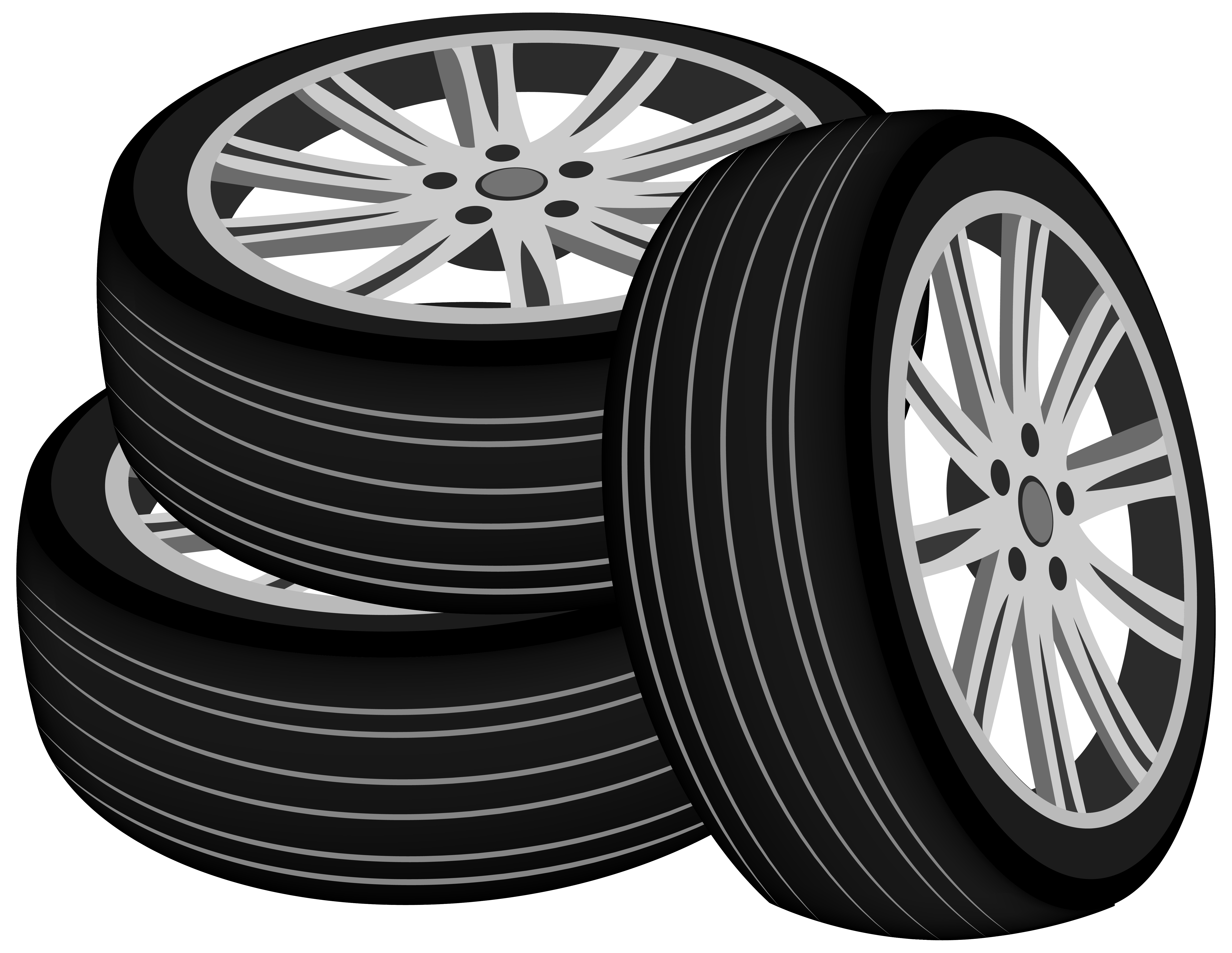 Tires PNG ClipArt.