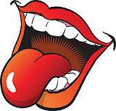 Tongue Clipart.