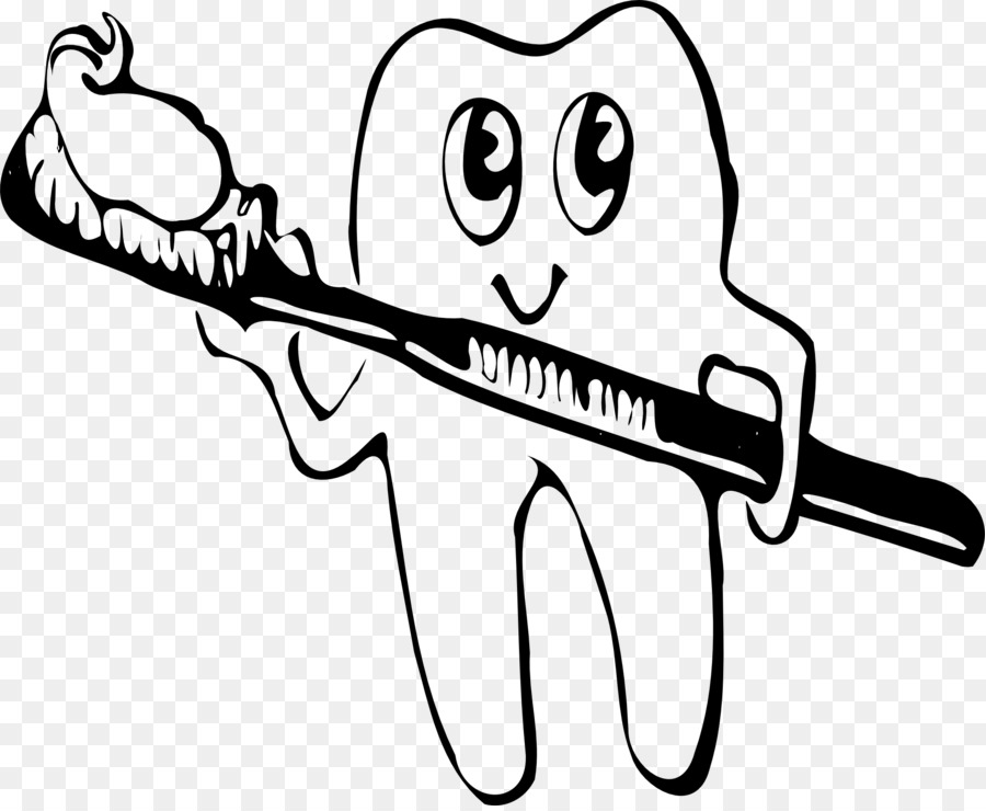 Tooth brushing Toothbrush Clip art.