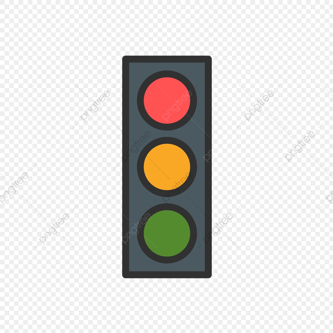 Vector Traffic Signal Icon, Signal, Traffic, Traffic Lights.