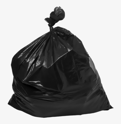 Garbage Bags Transparent Trash Bag PNG Image.